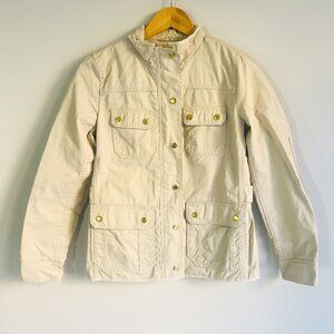 J. Crew Cotton Khaki Cement Field Utility Jacket Size XS